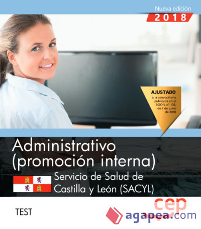 Administrativo (promoción interna). Servicio de Salud de Castilla y León (SACYL). Test