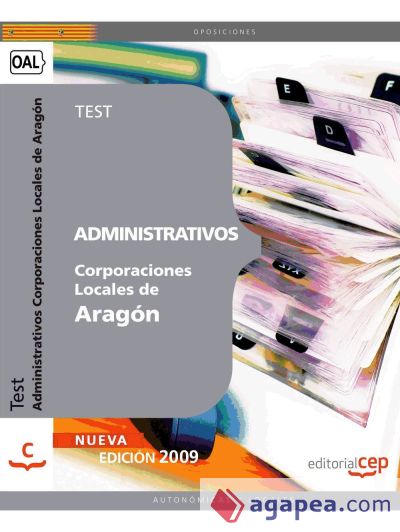 Administrativos Corporaciones Locales de Aragón. Test