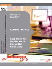 Portada de Administrativos Corporaciones Locales de la Comunitat Valenciana. Supuestos Prácticos