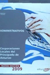 Portada de Administrativos Corporaciones Locales del Principado de Asturias. Test