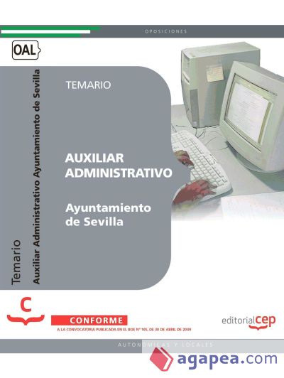 Auxiliar Administrativo del Ayuntamiento de Sevilla. Temario