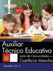 Portada de Auxiliar Técnico Educativo. Junta de Comunidades de Castilla-La Mancha. Temario Vol.II