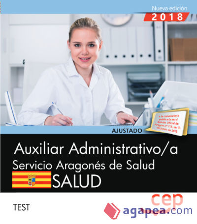 Auxiliar administrativo/a del Servicio Aragonés de Salud. SALUD. Test