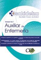 Portada de Auxiliar de Enfermería del Servicio Vasco de Salud-Osakidetza. Temario Vol. I