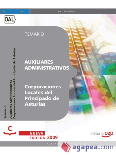 Auxiliares Administrativos Corporaciones Locales del Principado de Asturias. Temario