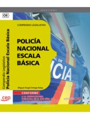 Portada de Compendio Legislativo Policía Nacional Escala Básica