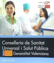 Portada de Conselleria de Sanitat Universal i Salut Pública. Generalitat Valenciana. Test Común