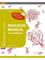 Portada de Cos de Mestres. Educació Musical. Temari