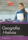 Cos De Professors D'ensenyament Secundari. Geografia I Història. Temari, Volumen Iii