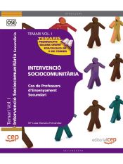 Portada de Cos de Professors d'Ensenyament Secundari. Intervenció Sociocomunitària. Temari Vol. I