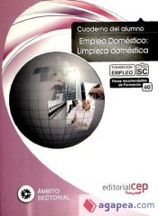 Portada de Cuaderno del Alumno Empleo Doméstico: Limpieza doméstica. Formación para el Empleo