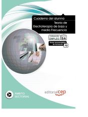 Portada de Cuaderno del Alumno Teoría de Electroterapia de baja y media Frecuencia. Formación para el Empleo