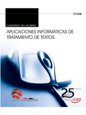 Portada de Cuaderno del alumno Aplicaciones informáticas de tratamiento de textos