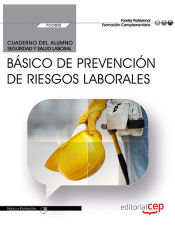 Portada de Cuaderno del alumno. Básico de Prevención de Riesgos Laborales (FCOS02). Formación complementaria