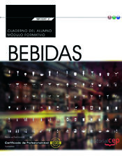 Portada de Cuaderno del alumno. Bebidas (MF1047_2: Transversal). Certificados de profesionalidad