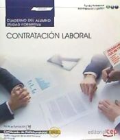 Portada de Cuaderno del alumno. Contratación Laboral (UF0341). Certificados de profesionalidad. Gestión integrada de recursos humanos (ADGD0208)