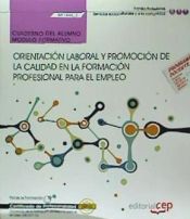 Portada de Cuaderno del alumno. Orientación laboral y promoción de la calidad en la formación profesional para el empleo (MF1446_3). Certificados de profesionalidad. Docencia de la formación profesional para el empleo (SSCE0110)