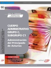 Portada de Cuerpo Administrativo, Grupo C, Subgrupo C1, de la Administración del Principado de Asturias. Vol. III. Temario Seguridad Social y Gestión Financiera