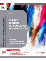Portada de Cuerpo Técnico. Especialidad Trabajo Social. Junta de Comunidades de Castilla La-Mancha. Test