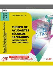 Portada de Cuerpo de Ayudantes Técnicos Sanitarios de Instituciones Penitenciarias. Temario Vol. II