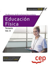 Portada de Cuerpo de Profesores de Enseñanza Secundaria. Educación Física. Temario Vol. II