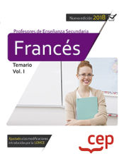 Portada de Cuerpo de Profesores de Enseñanza Secundaria. Francés. Temario Vol. I