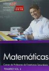 Cuerpo De Profesores De Enseñanza Secundaria. Matemáticas. Temario Vol. Ii.