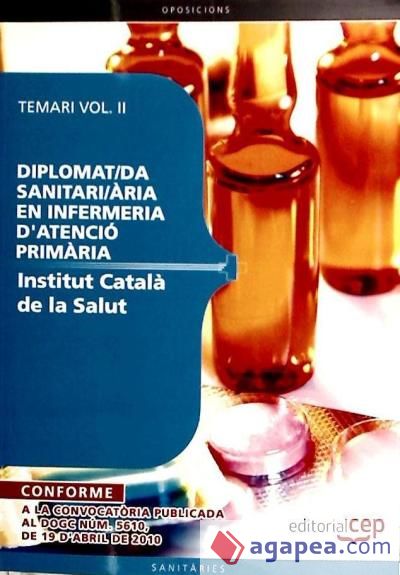 Diplomatda Sanitariaria En Infermeria Datencio Primaria De Linstitut Catala De La Salut 5865