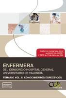 Portada de Enfermera del Consorcio Hospital General Universitario de Valencia. Temario Conocimientos Específicos Vol. II