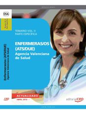 Portada de Enfermeras/os (ATS/DUE) Agencia Valenciana de Salud. Temario Vol. II. Parte Específica