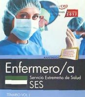 Portada de Enfermero/a. Servicio Extremeño de Salud. Temario Vol. I