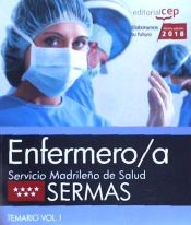 Portada de Enfermero/a. Servicio Madrileño de Salud (SERMAS). Temario Vol. I