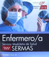 Portada de Enfermero/a. Servicio Madrileño de Salud (SERMAS). Temario Vol. IV