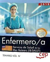 Portada de Enfermero/a. Servicio de Salud de las Illes Balears (IB-SALUT). Temario Vol. IV