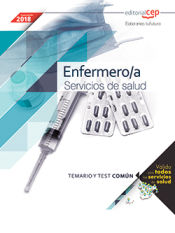 Portada de Enfermero/a. Servicios de salud (ámbito estatal). Temario y test común