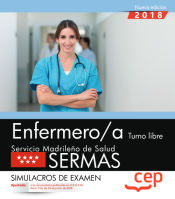 Portada de Enfermero/a. Turno libre. Servicio Madrileño de Salud (SERMAS). Simulacros de examen