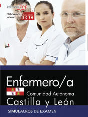 Portada de Enfermero/a de la Administración de la Comunidad de Castilla y León. Simulacros de examen