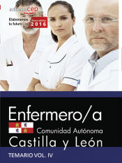 Portada de Enfermero/a de la Administración de la Comunidad de Castilla y León. Temario Vol. IV