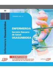 Portada de Enfermero/a del Servicio Navarro de Salud-Osasunbidea. Temario Vol.IV