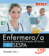 Portada de Enfermero/a del Servicio de Salud del Principado de Asturias. SESPA. Temario Vol.I