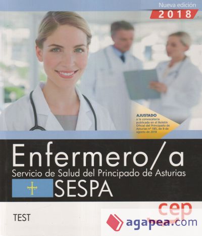 Enfermero/a del Servicio de Salud del Principado de Asturias. SESPA. Test