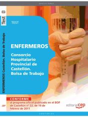 Portada de Enfermeros del Consorcio Hospitalario Provincial de Castellón. Bolsa de Trabajo. Test