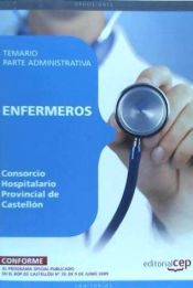 Portada de Enfermeros del Consorcio Hospitalario Provincial de Castellón: Temario Parte Administrativa