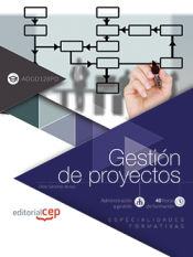 Portada de Gestión de proyectos (ADGD128PO). Especialidades formativas