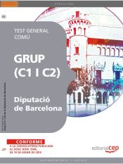 Portada de Grup (C1 i C2) de la Diputació de Barcelona. Test General Comú