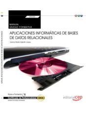 Portada de Manual Aplicaciones informáticas de bases de datos relacionales. Certificados de profesionalidad. Administración y gestión