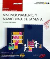 Portada de Manual Aprovisionamiento y almacenaje de la venta. Certificados de profesionalidad. Actividades de venta