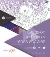 Portada de Manual. Creaci&oacute;n de blogs y redes sociales (IFCT029PO). Especialidades formativas