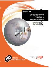 Portada de Manual Decoración en tiendas y escaparatismo. Formación para el empleo