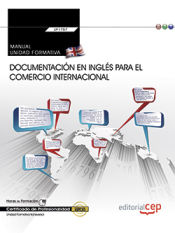 Portada de Manual. Documentación en inglés para el comercio internacional (Transversal: UF1765). Certificados de profesionalidad